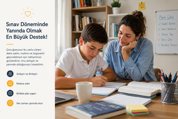 sınav döneminde aile çocuk ilişkisi